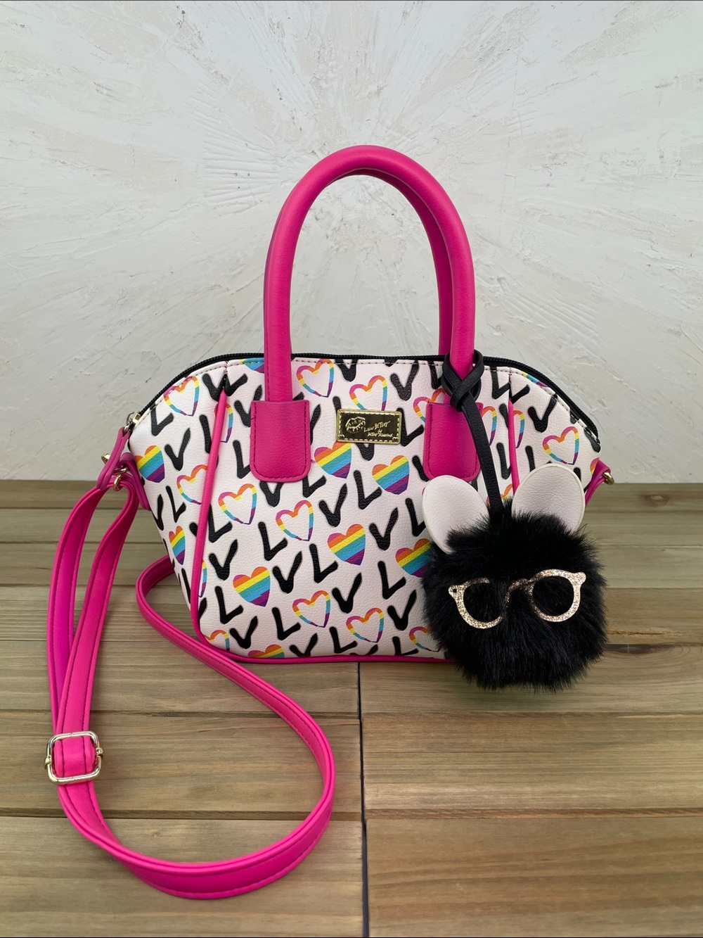 Luv Betsey by Betsey Johnson Top Handle Crossbody Bag